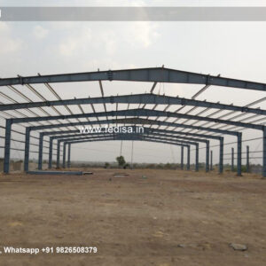 Industrial Shed Design with Heavy Steel Construction No-1646
