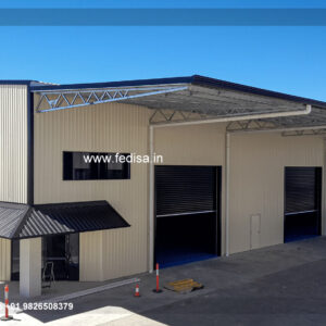 Industrial Shed Design with Strong Industrial Roof Support No-1666
