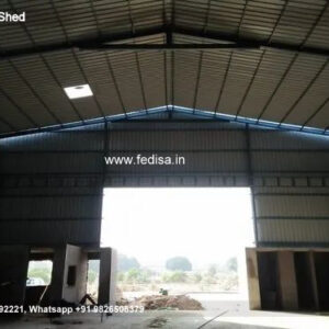 Industrial Shed Design with Modern Open Span Roofing No-1673