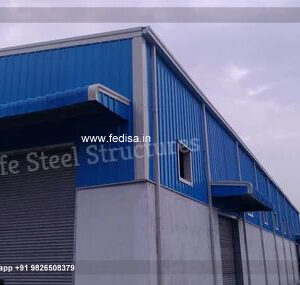 Industrial Shed Design with Heavy Duty Structural Support No-1680