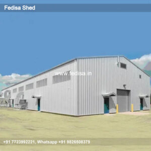 Industrial Shed Design with Contemporary Commercial Roofing No-1682