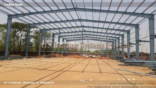 Industrial Shed Design for Warehouse and Production Units No-1685