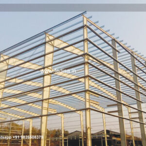 Industrial Shed Design for Steel Warehouse Facilities No-1693