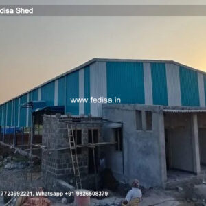 Industrial Shed Design with Wide Structural Framework No-1695
