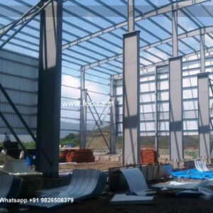 Industrial Shed Design with Modern Factory Roofing Solutions No-1745