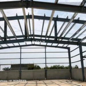 Industrial Shed Design with Functional Metal Roofing No-1748