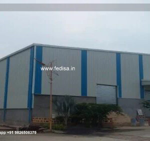 Industrial Shed Design with Spacious Open Interior No-1772