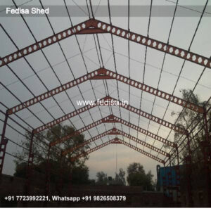 Industrial Shed Design with Durable Commercial Roofing No-1797