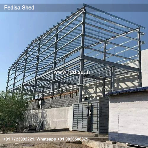 Industrial Shed Design with Spacious Open Span Concepts No-1809