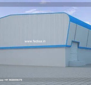 Industrial Shed Design with Strong Roofing Structures No-1838