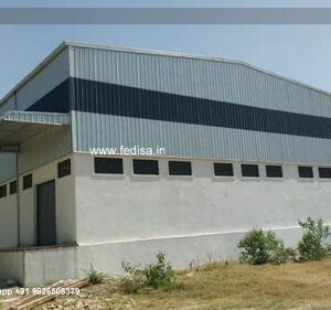 Industrial Shed Design with Premium Warehouse Exterior No-1848