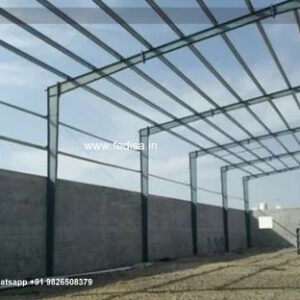Industrial Shed Design with Strong Roof Structural Design No-1866