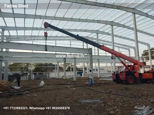 Industrial Shed Design with Attractive Factory Roofing Systems No-1869