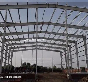 Industrial Shed Design with Functional Commercial Roofing No-1883