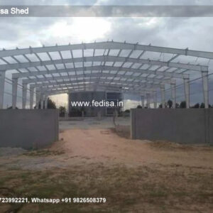 Industrial Shed Design with Efficient Open Space Planning No-1891
