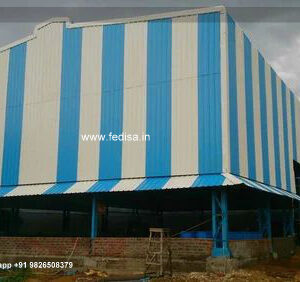 Industrial Shed Design with Functional Open Span Industrial Layout No-1932