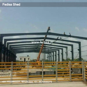 Industrial Shed Design with Premium Roof Structural Support No-1938