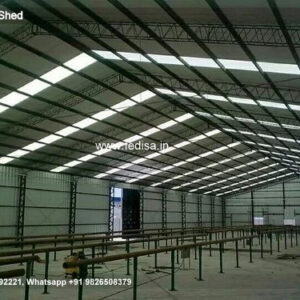 Industrial Shed Design with Attractive Warehouse Architectural Style No-1952