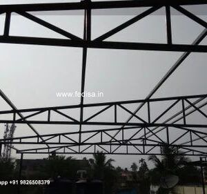 Industrial Shed Design with Functional Roofing Support Systems No-1961