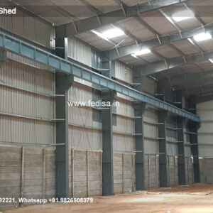 Industrial Shed Design with Durable Structural Roofing Panels No-1976