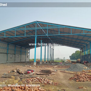 Industrial Shed Design with Modern Roof Engineering Solutions No-1982