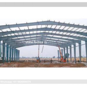Industrial Shed Design with Durable Roofing Beam Construction No-1987