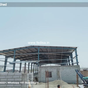 Industrial Shed Design with Contemporary Open Span Architecture No-1996