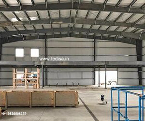 Industrial Shed Design with High Ceiling Structure No-2046