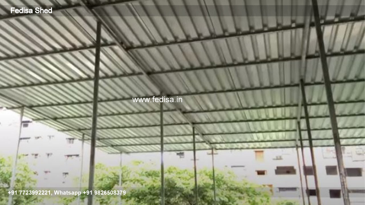 Industrial Shed Design with Premium Metal Finish No-2052