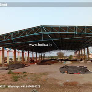 Industrial Shed Design with Stylish Roofing Structure No-2056