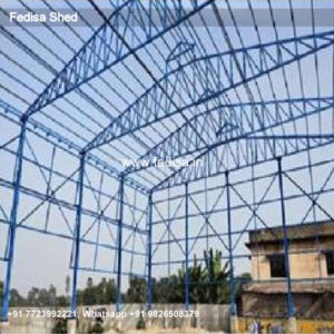 Industrial Shed Design with Strong Foundation Support No-2057