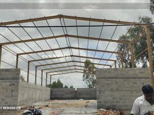 Industrial Shed Design with Functional Space Planning No-2065
