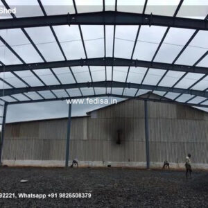 Industrial Shed Design with Durable Exterior Structure No-2070