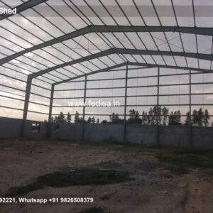 Industrial Shed Design with Attractive Roof Architecture No-2077