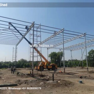 Industrial Shed Design with Advanced Roofing System No-2091