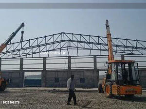 Industrial Shed Design with Modern Factory Appearance No-2093