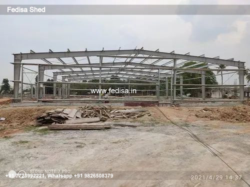 Industrial Shed Design with Heavy Load Structural Design No-2108