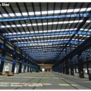 Industrial Shed Design with Efficient Structural Framework No-2121