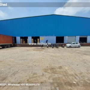 Industrial Shed Design with Large Roof Span Structure No-2125