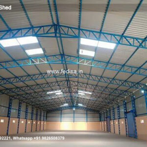 Industrial Shed Design with Spacious Storage Area No-2143