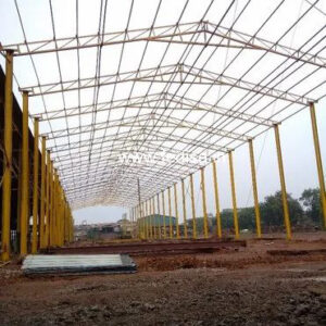 Industrial Shed Design with Modern Factory Roofing No-2144