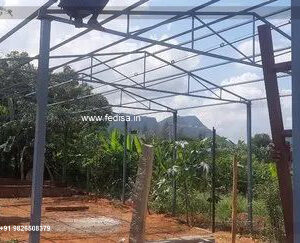 Industrial Shed Design with Contemporary Roof Architecture No-2148