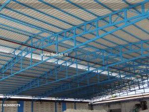 Industrial Shed Design with Durable Roofing Panels No-2151