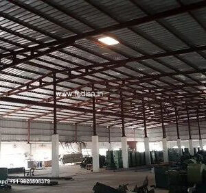 Industrial Shed Design with Functional Steel Layout No-2157