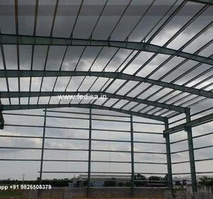 Industrial Shed Design with Strong Industrial Roof Support No-2166