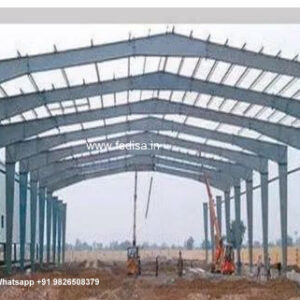 Industrial Shed Design with Modern Open Span Roofing No-2173