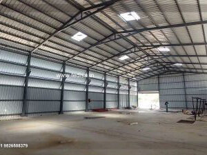 Industrial Shed Design with Strong Roofing Support No-2199