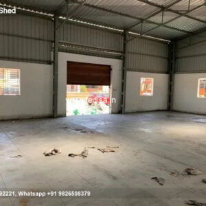 Industrial Shed Design with Modern Steel Architecture No-2204