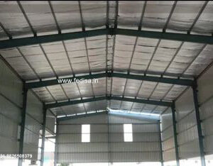 Industrial Shed Design with Spacious Warehouse Planning No-2212