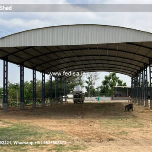 Industrial Shed Design with Strong Structural Components No-2224